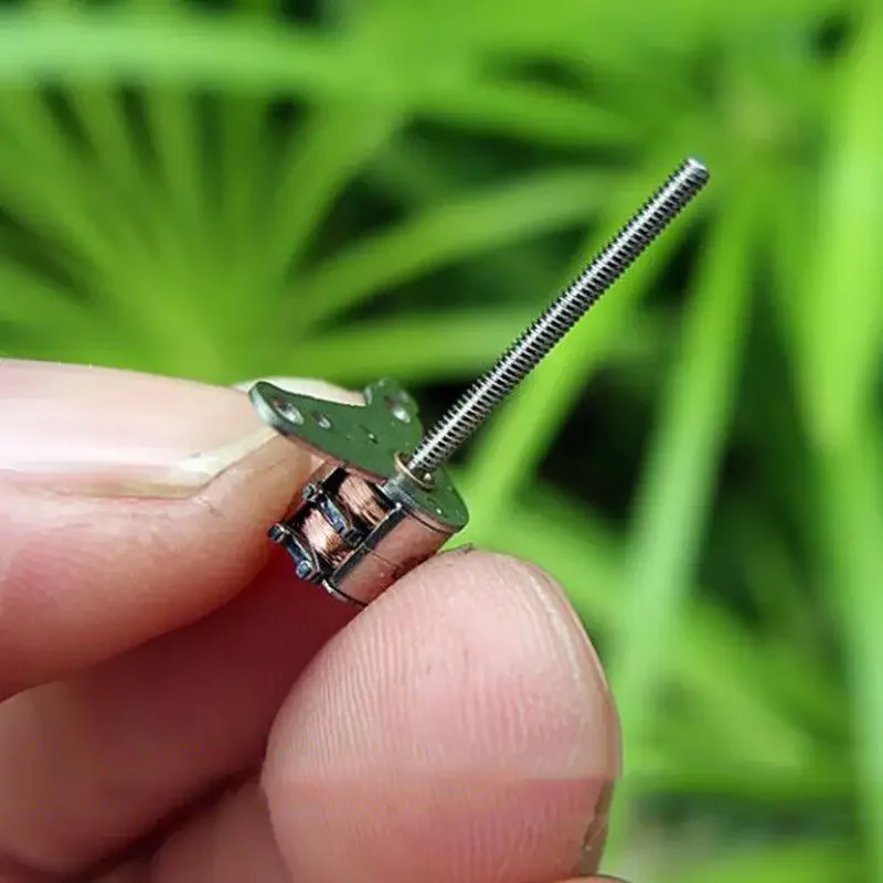 Nidec Mini 6mm Stepper Motor 2-phase 4-wire Stepping Motor 17mm Long Linear Screw Shaft  31.8 Ohms DIY Camera Lens Adjustment image 6
