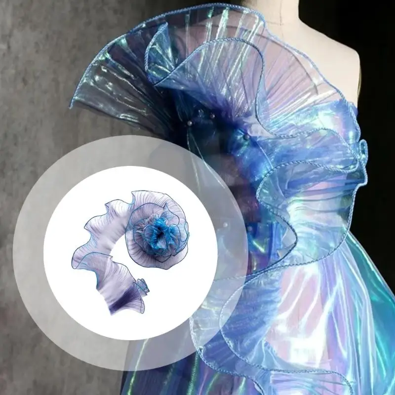 الدانتيل تقليم 5 متر خيط البوليستر مواد الخياطة ديكور المنزل صياغة لوازم سهلة لقطع التصاميم Y08E