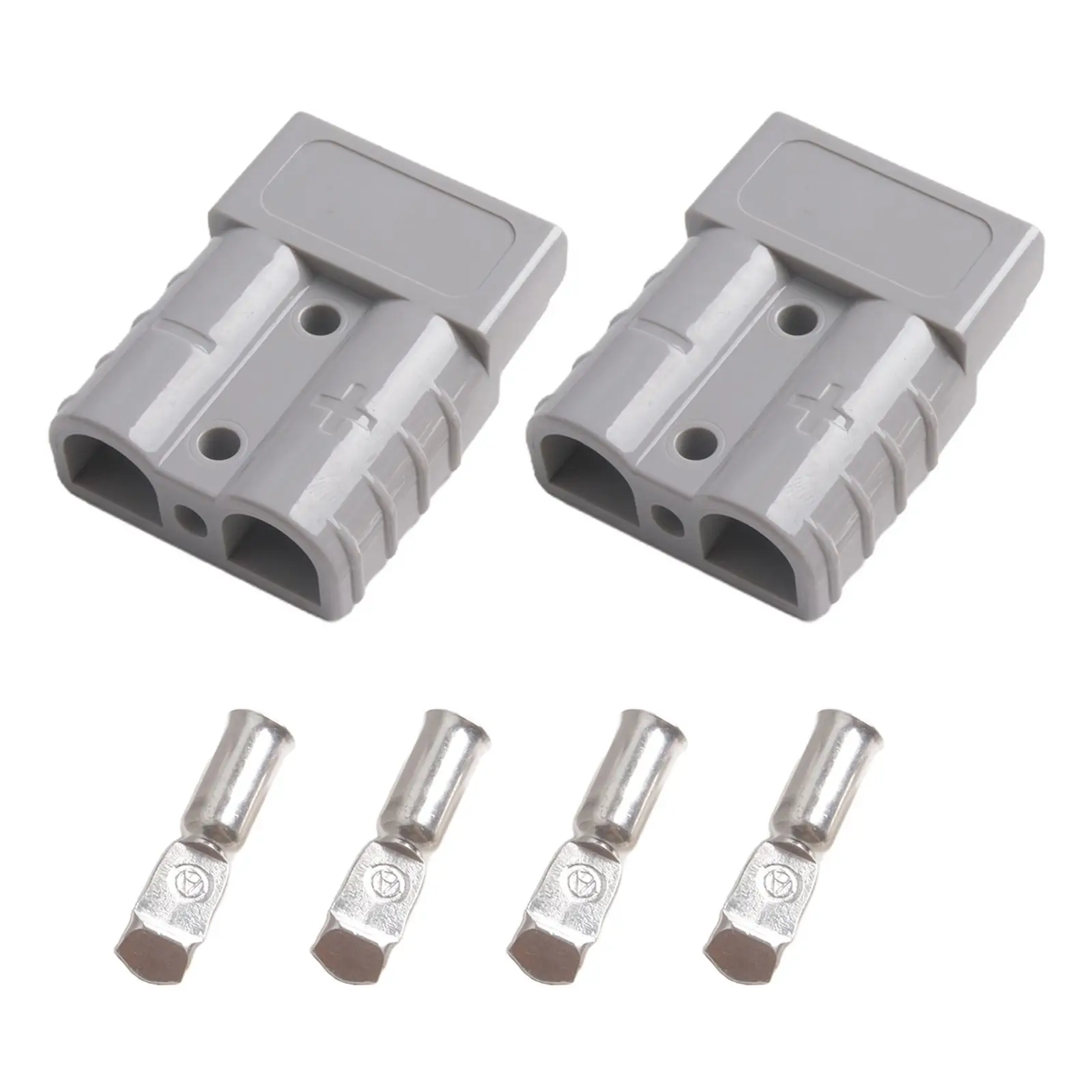 50A 600V Battery Connector Terminal Forklift Plugss Connector DC Power Solar Caravan Motorcycle Socket Battery Charging Adapter