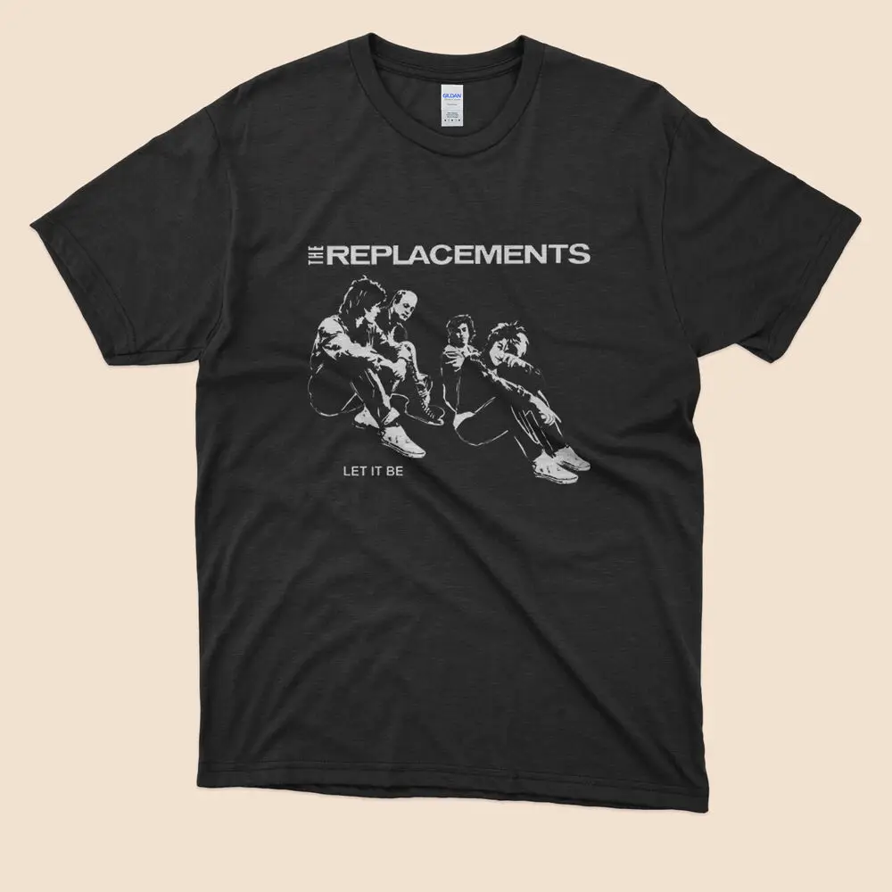 BEST SELLER! The Replacements Let It Be Mens T-shirt Black Size S to 5XL