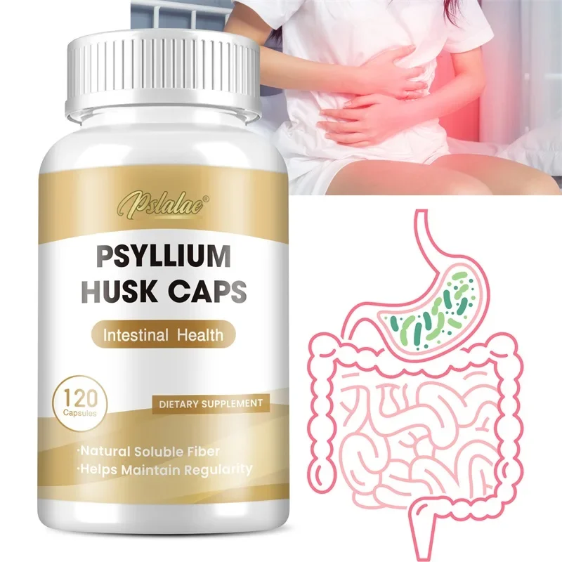 Psyllium Husk - Helps Intestinal Absorption, Promotes Digestion, Relieves Bloating and Constipation