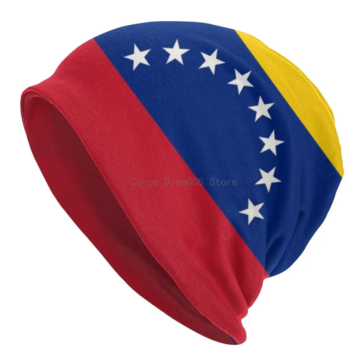 Flag Of Venezuela Beanie Bonnet Knitted Hats Women Men Hip Hop Winter Warm Skullies Beanies Cap for Ski