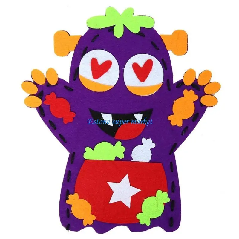 

090B Kids Hand Puppet Toy with Pre-cut Pieces Popular Community Game for Kindergarten