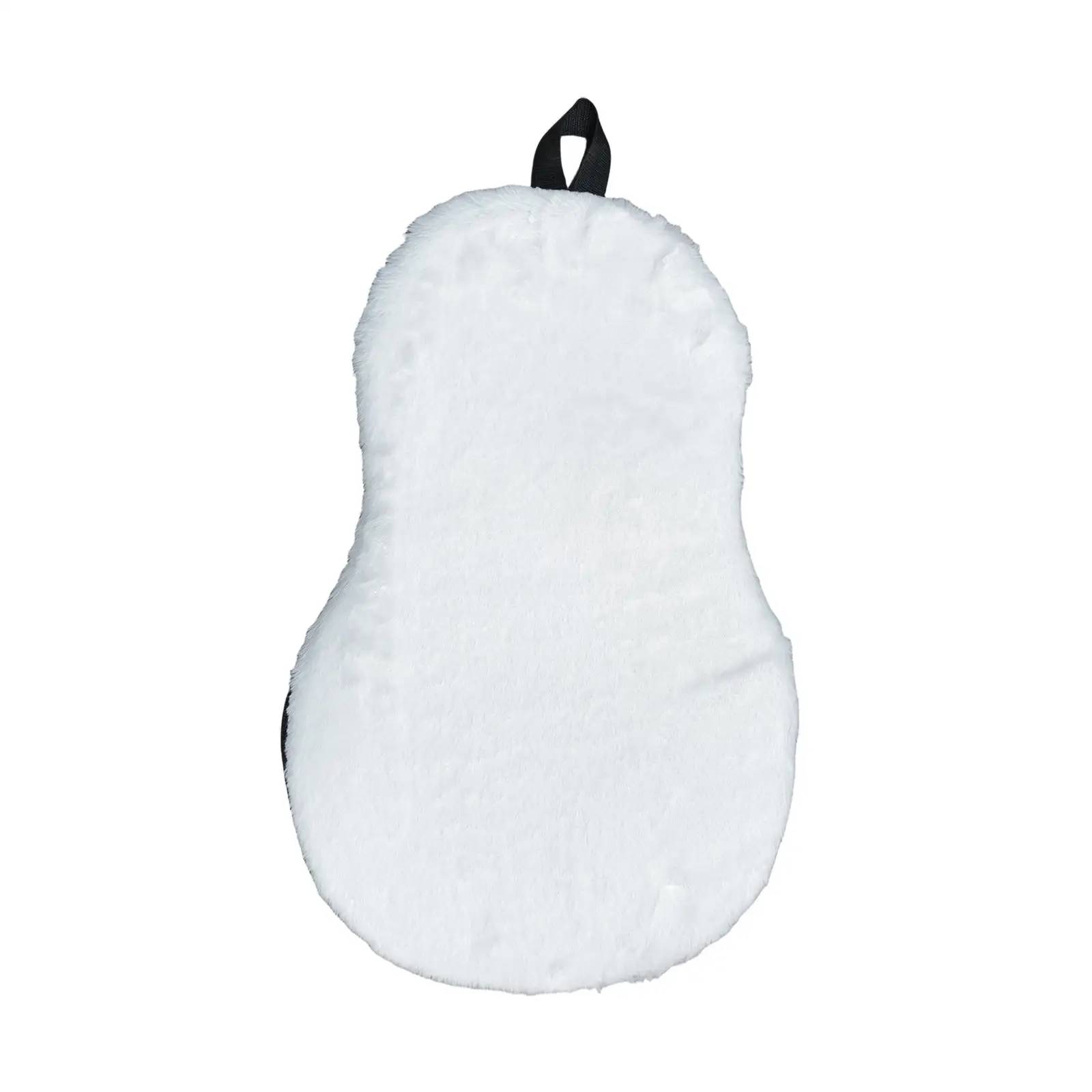 Saddle Pad Lightweight White Plush Accessory Horse Saddle Mat Equestrian Seat Cover Horse Riding Pad for Jumping Training Horses