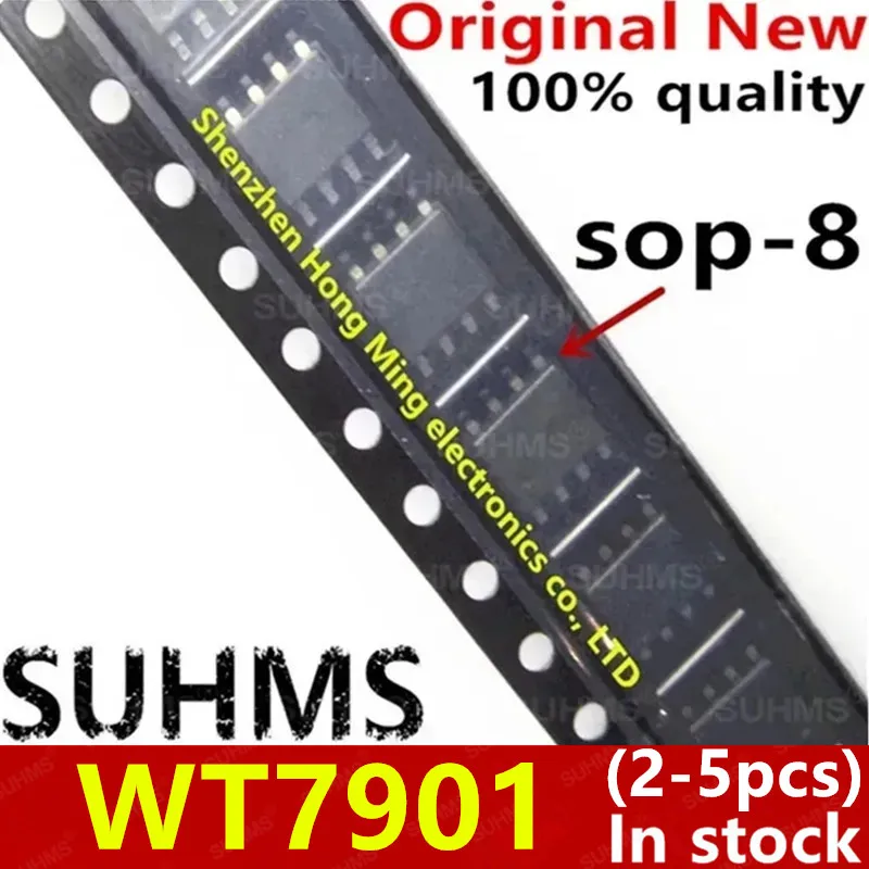 (2-5 piezas) 100% nuevo WT7901 WT7901-SG081WT sop-8