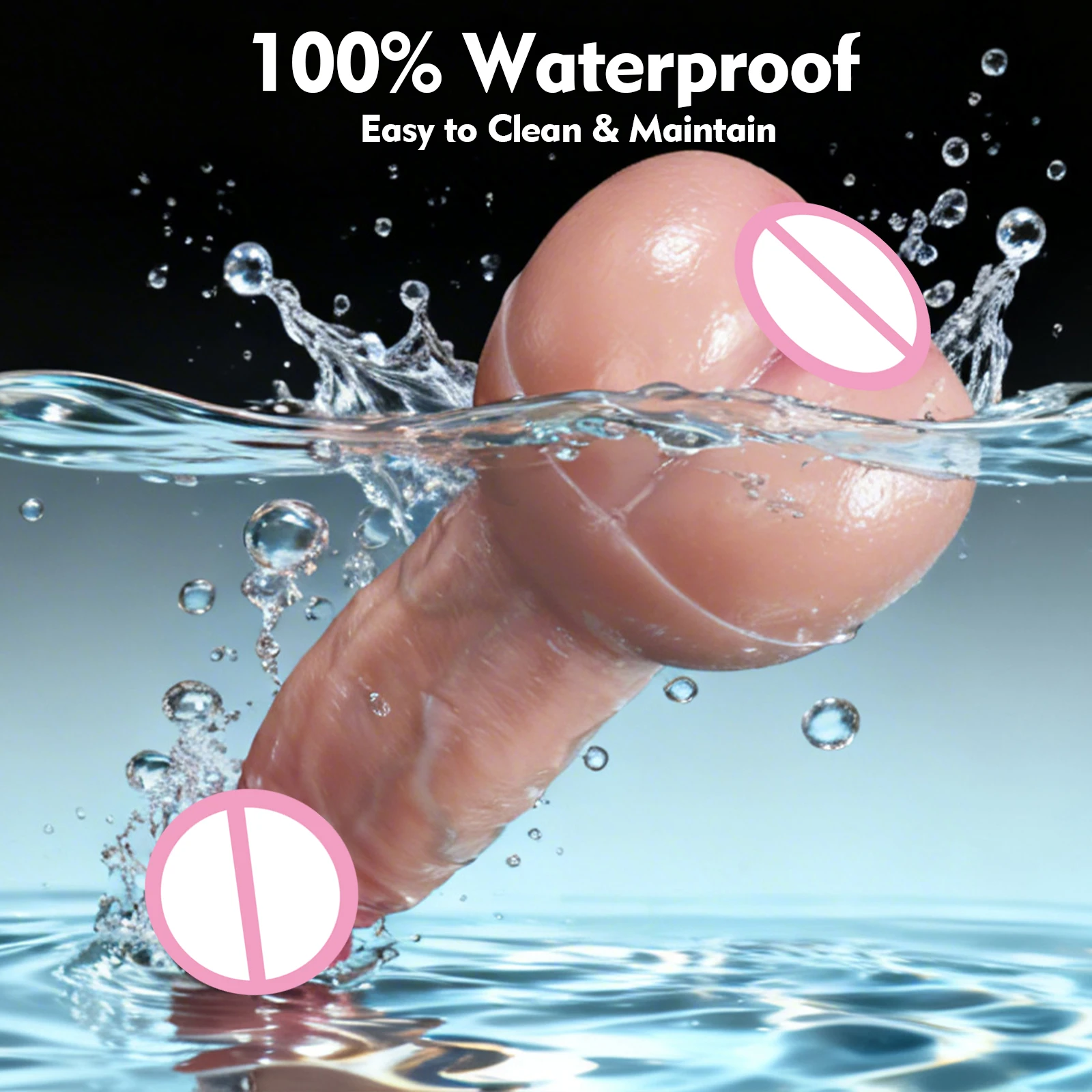 Realistic dildo SoftSilicone penis and Vagina 2-in-1 Masturbator Cup Vagina Masturbation Blowjob Adults Sex Toys Male Mastubator view 4