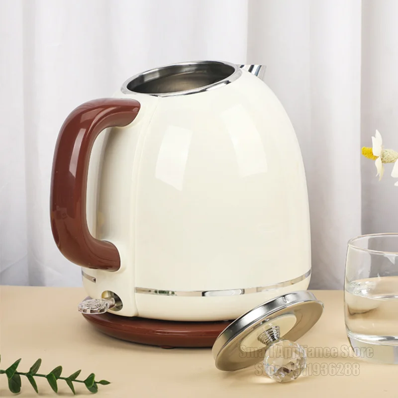 Portable Electric Kettle 1.8L Stainless Steel Electric Tea Kettle Mini Household Water Boiler 220V Home Kitchen Appliances