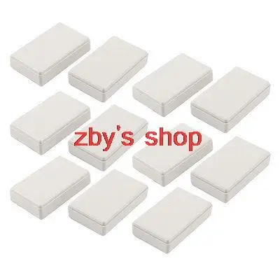 11 Pcs 58mmx35mmx15mm Rectangular Cable Connect Plastic Enclosure Junction Box