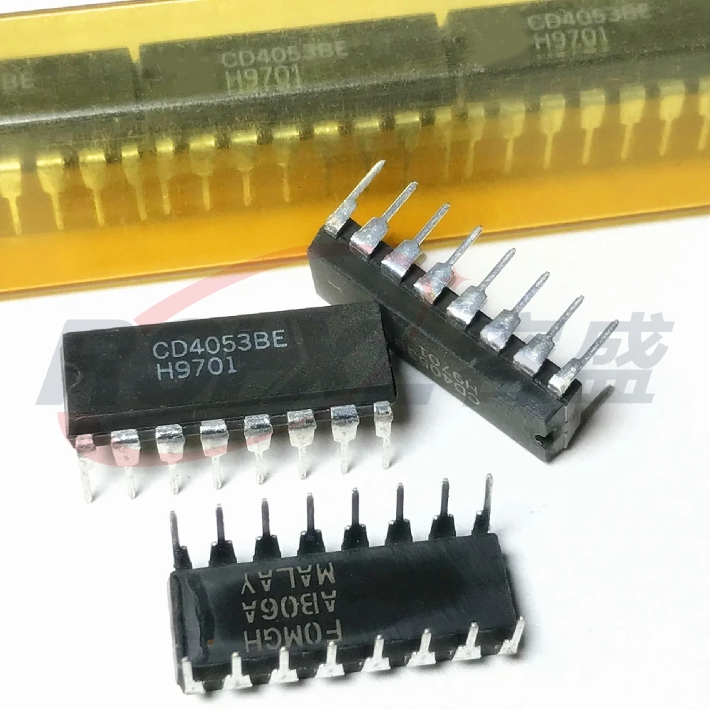 CD4053BE DIP-16P New and Original 5pcs/Lot