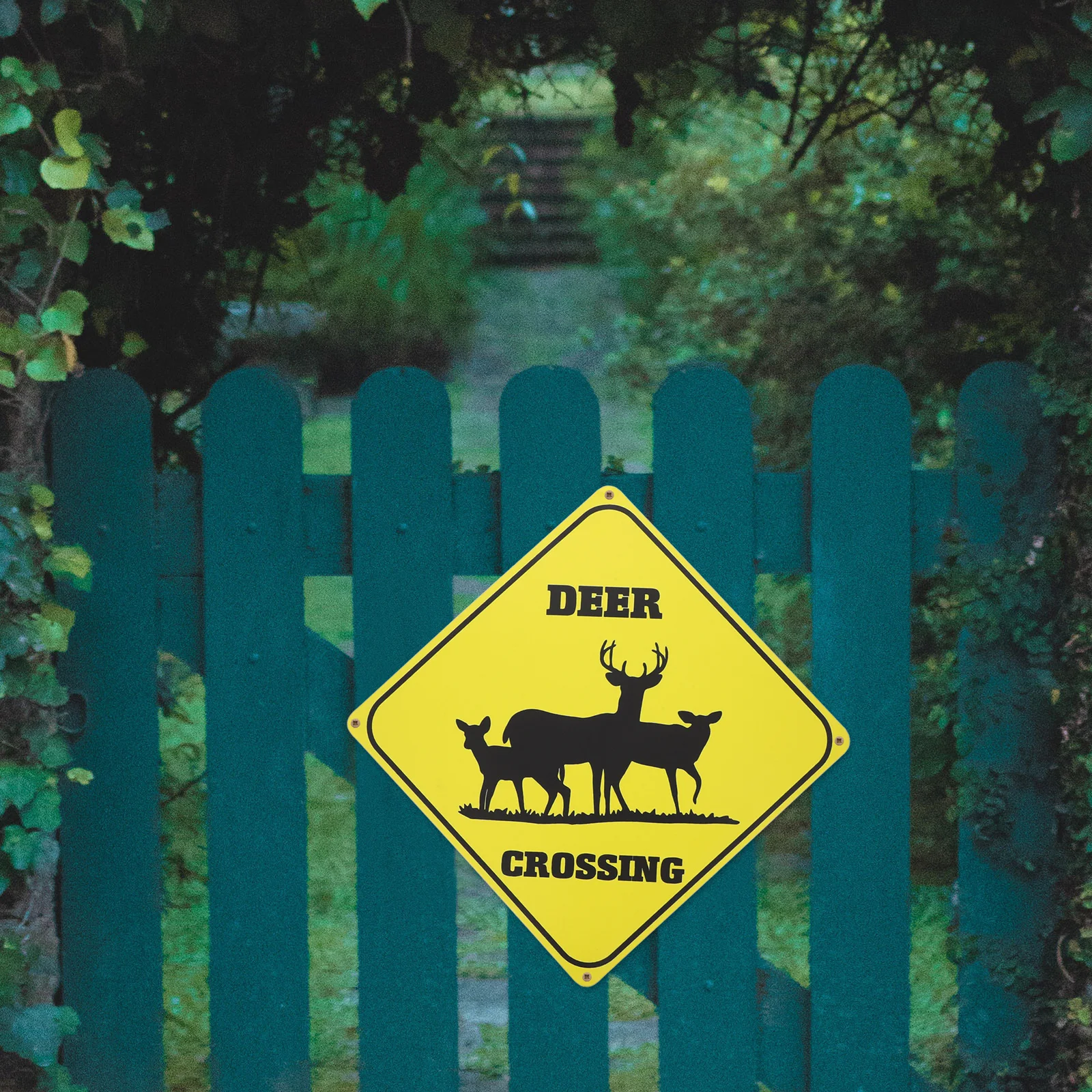 جدار معدني مربع الفن علامة روح الدعابة للخارجية ديكور داخلي حديقة ساحة لودج المقصورة سياج المرآب سقيفة