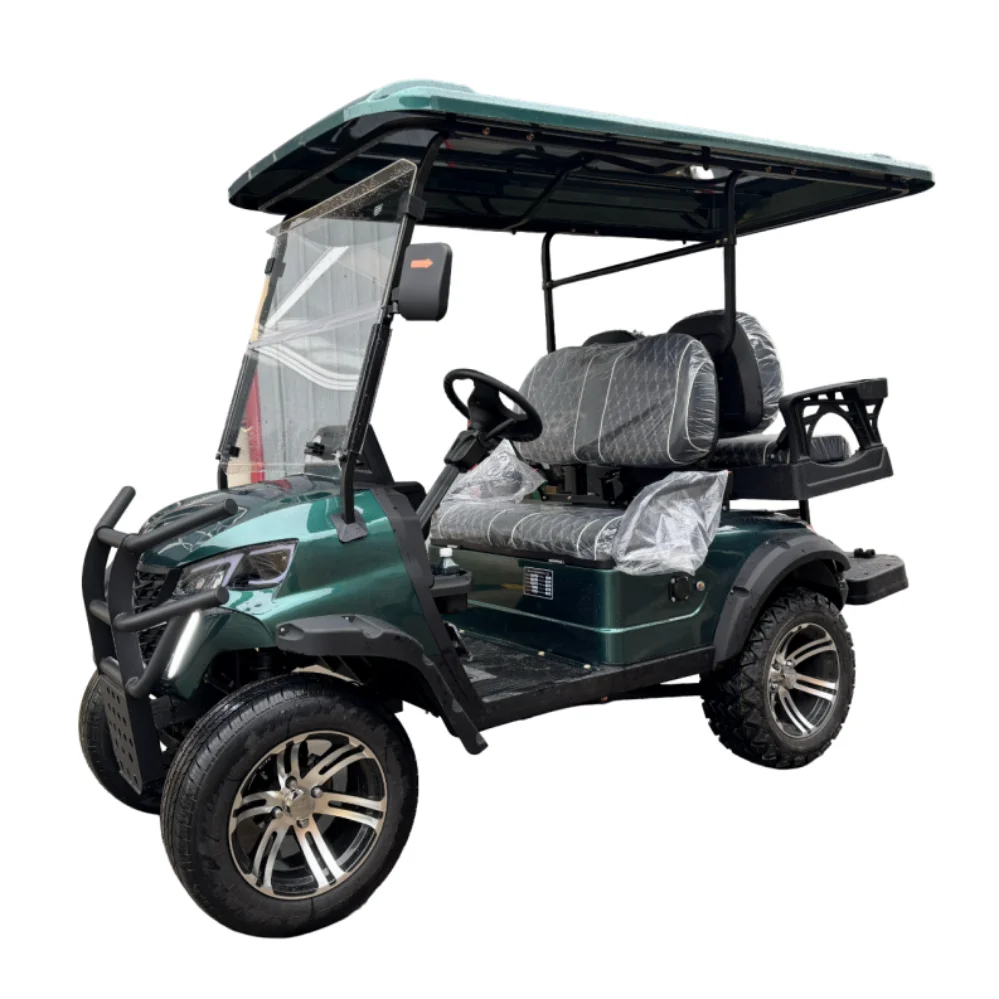 CE certified electric golf cart 2 4 6 8 seater large capacity lithium battery electric golf cart