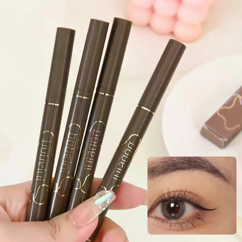 Trwały eyeliner w płynie w pisaku, matowy, gładki, szybkoschnący, wodoodporny, nie rozmazuje się, ultracienki eyeliner, pisak do dolnej powieki, narzędzia kosmetyczne.