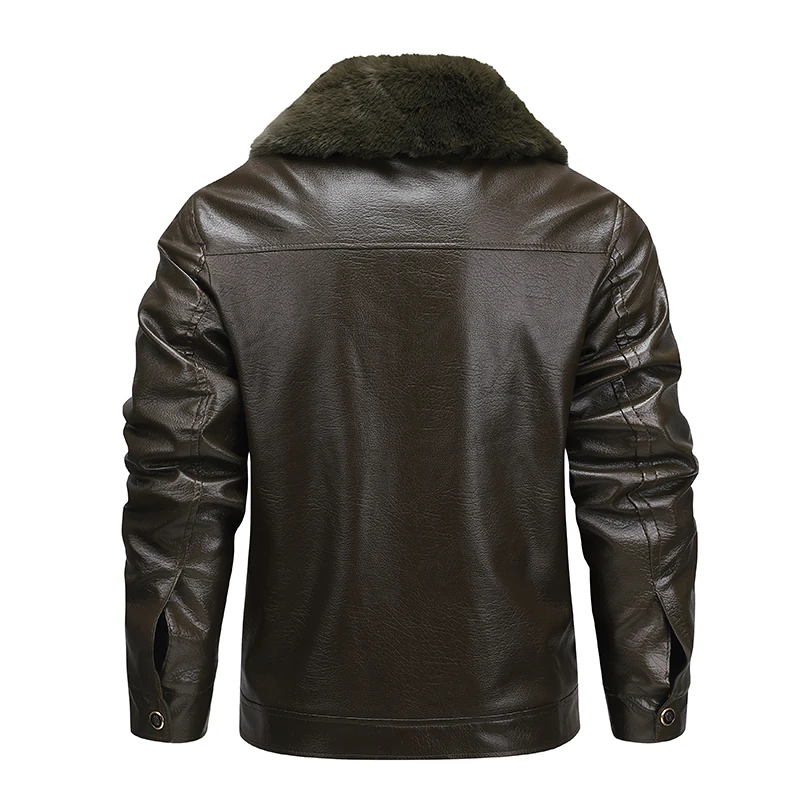 Thumbnail 3 - #8 Trending Mens Leather Coats Right Now