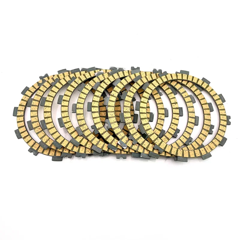 Комплект фрикционных дисков сцепления Fiberous для Kawasaki Ninja ZX6R ZX6RR ZZR600 ZX 600 636 Z750 Z750S Z800 KLZ1000 Versys 1000