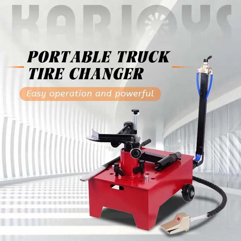 Pneumatic Truck Tire Changer Removal 22.5 Truck Tire Mounting Manual Portable Tire Changer For Truck