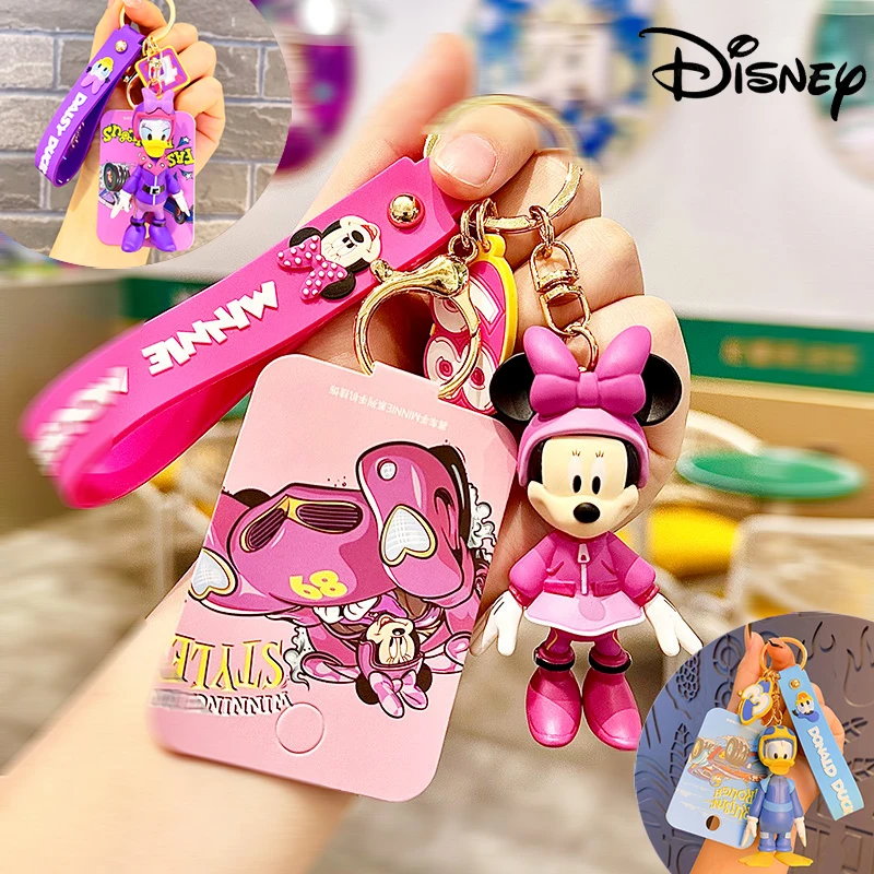 

Disney Minnie Mouse Cute Keychain Daisy Donald Duck Anime Keychain Backpack Keychains Car Key Chains Pendant Decorate Llaveros