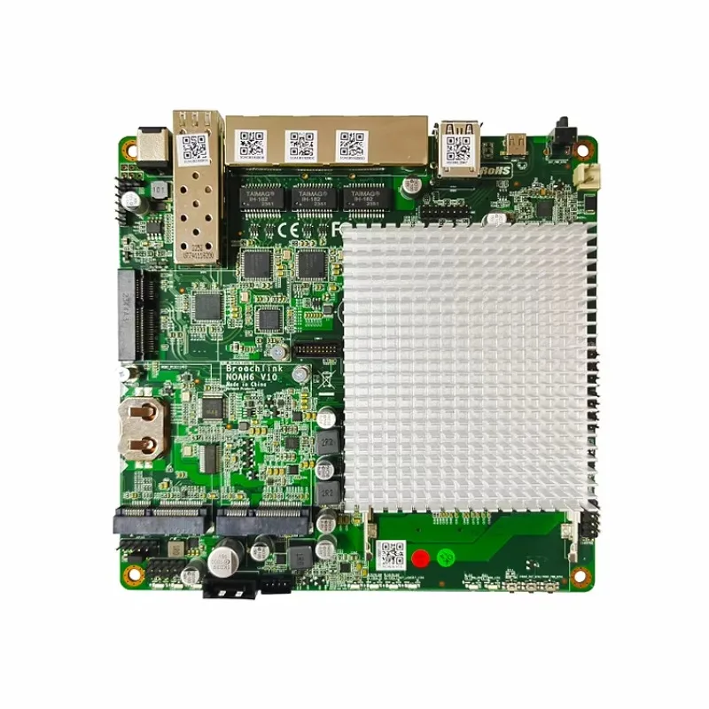 2.0 Pfsense Firewall Router Pc 3*RJ45 1* SFP Rackmount Mini Computer Firewall Router Motherboard with TPM 2.0 Onboard