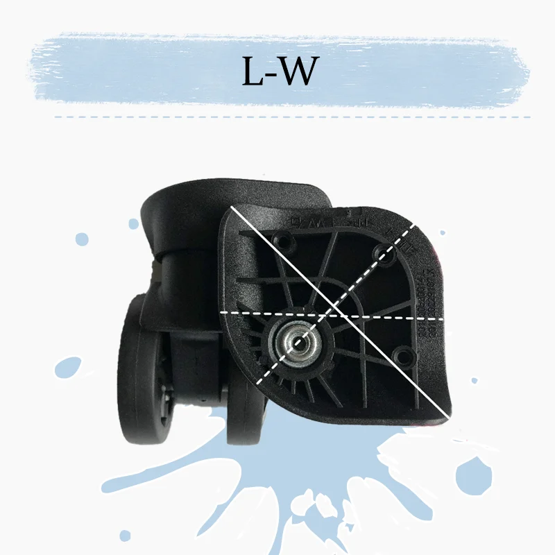 FOR HONG YING L-W Business Luggage Universal Wheel Super Silent Wear-resistant Replacement Wheel Pulley Suitcase Wheel Repair