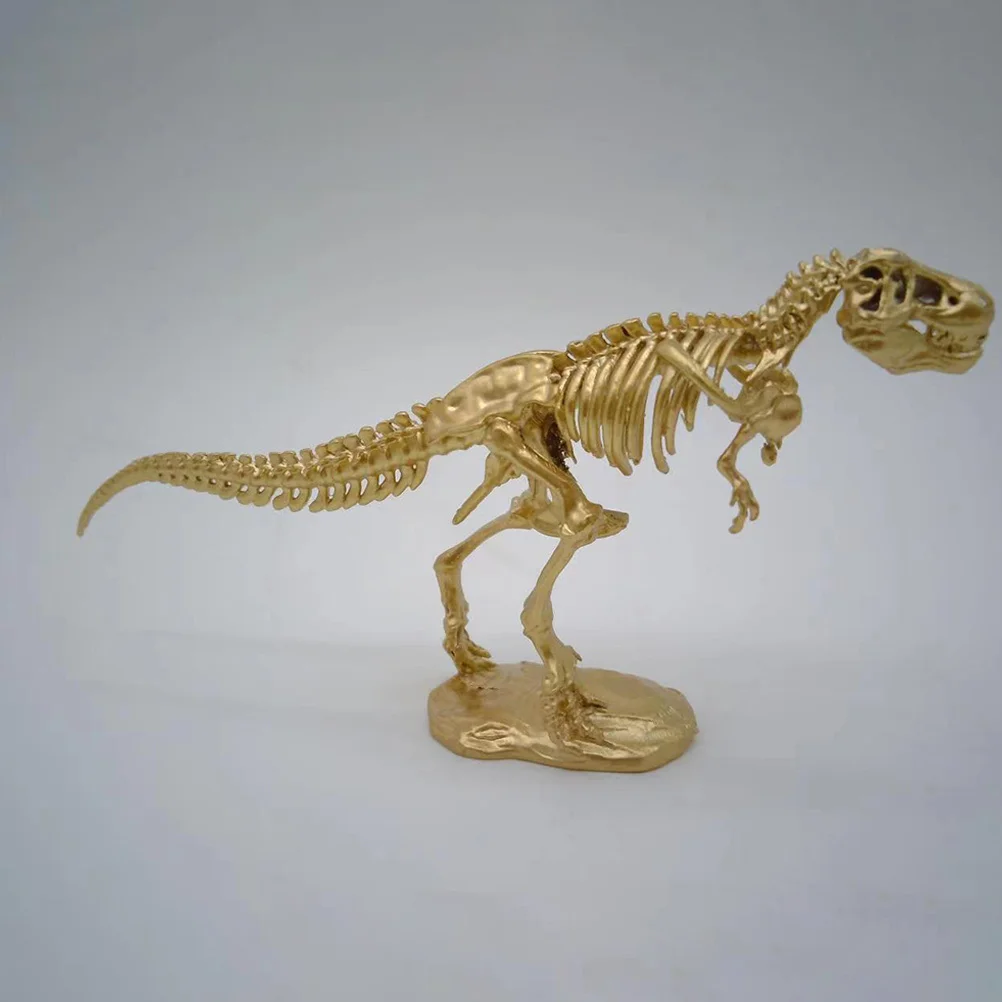 

Dinosaur Alloy Sculpture Home Decoration Abstract Retro Vintage Tabletop Statue Shelf Decor for Living Room Office