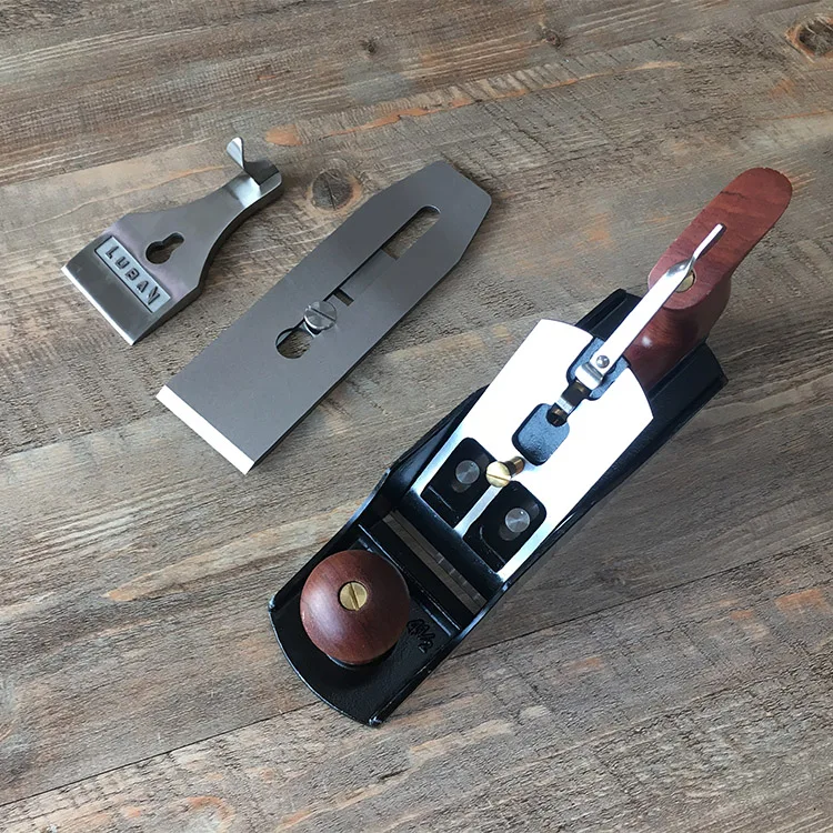 No.4-1/2 Jack Hand Plane Bedrock European Iron Planer Planing Hand Planer Professional Carpenter Plane Stainless Steel