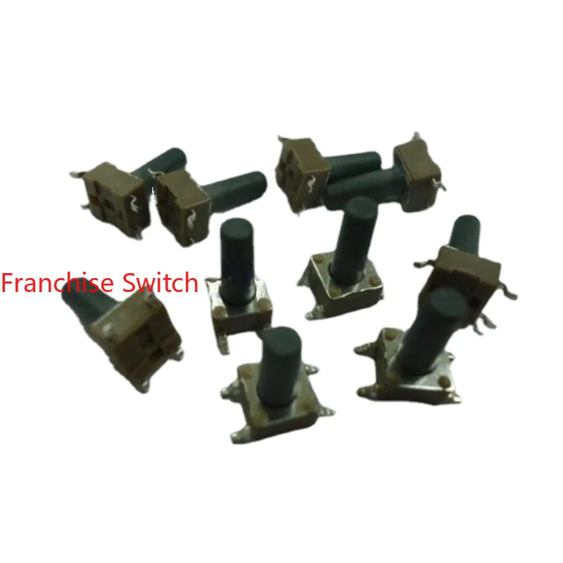 10PCS Imported Light Touch Switch STS-F5 Patch 4-pin 6*6*13  Button