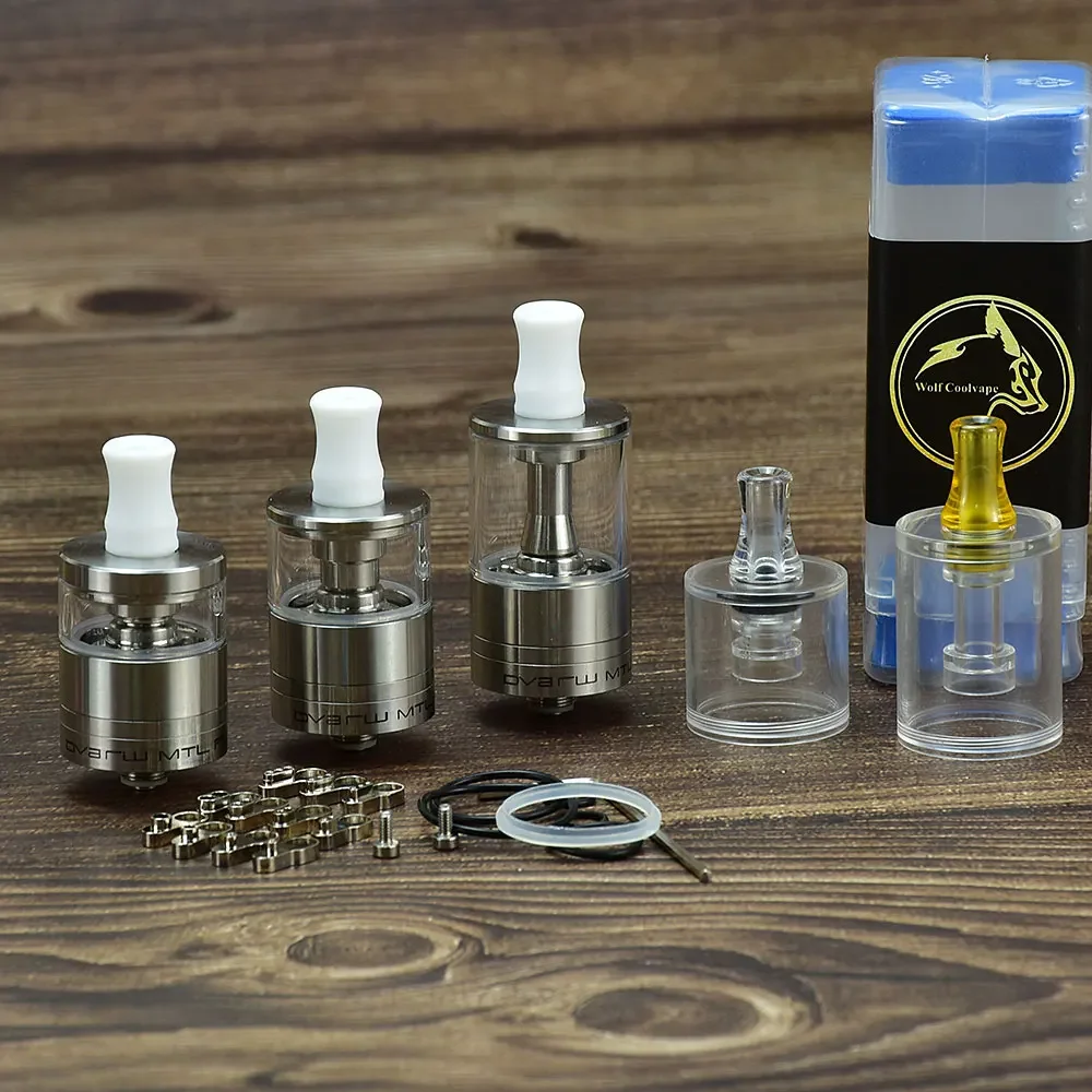 Wolfcoolvape Dvarw MTL FL 22mm RTA 2 / 3.5 / 5 316SS 11 AFC Vape atomizer tank for coils & atomizers - gallery image 2