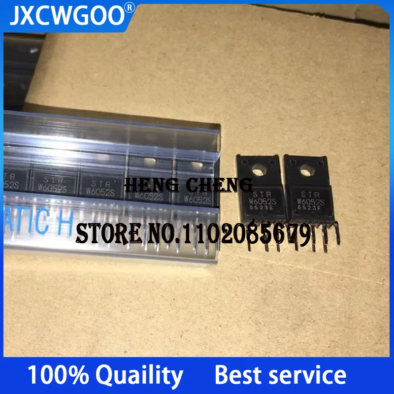 10PCS 100%New Original STRW6052S W6052S TO-220F