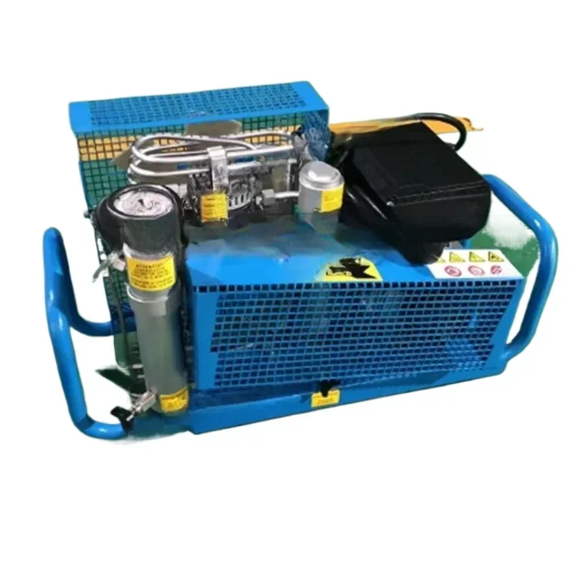 For 4500PSI 300Bar 100L/min Diving High Pressure Compressor Air Compressor Auto Stop Scuba Breathing Snorkeling