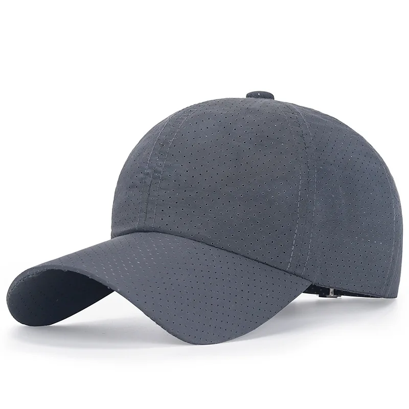 

COKK Baseball Cap Men Women Quick drying Breathable Sunshade Outdoor Sport Cap Casual Sun Hat Summer Spring Solid Color Gorro