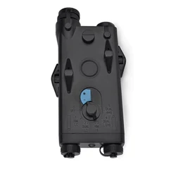 Tactical Airsoft Flashlight AN/PEQ-2 Laser Battery Case Red Laser Version No Function PEQ Box