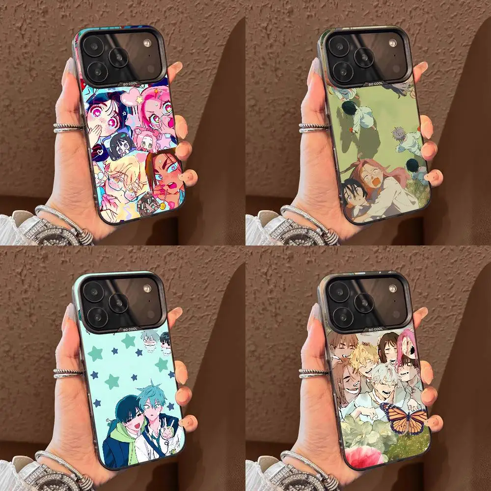 

A-Alien C-Cartoon Stage Phone Case For iPhone 17,16,15,14,13,12,11,Pro,Max,Plus,E,SE4,Air,Mini Black IMD Box