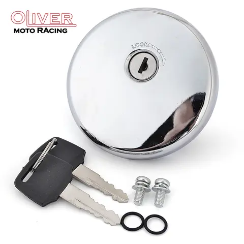 Bränsletanklock för Kawasaki VN800 VN1500 VN1600 VN2000 EJ800 EN500 Vulcan 500 800 1500 1600 1700 2000 Classic 12 best sales Kawasaki VN 1500 tillbehör - №12