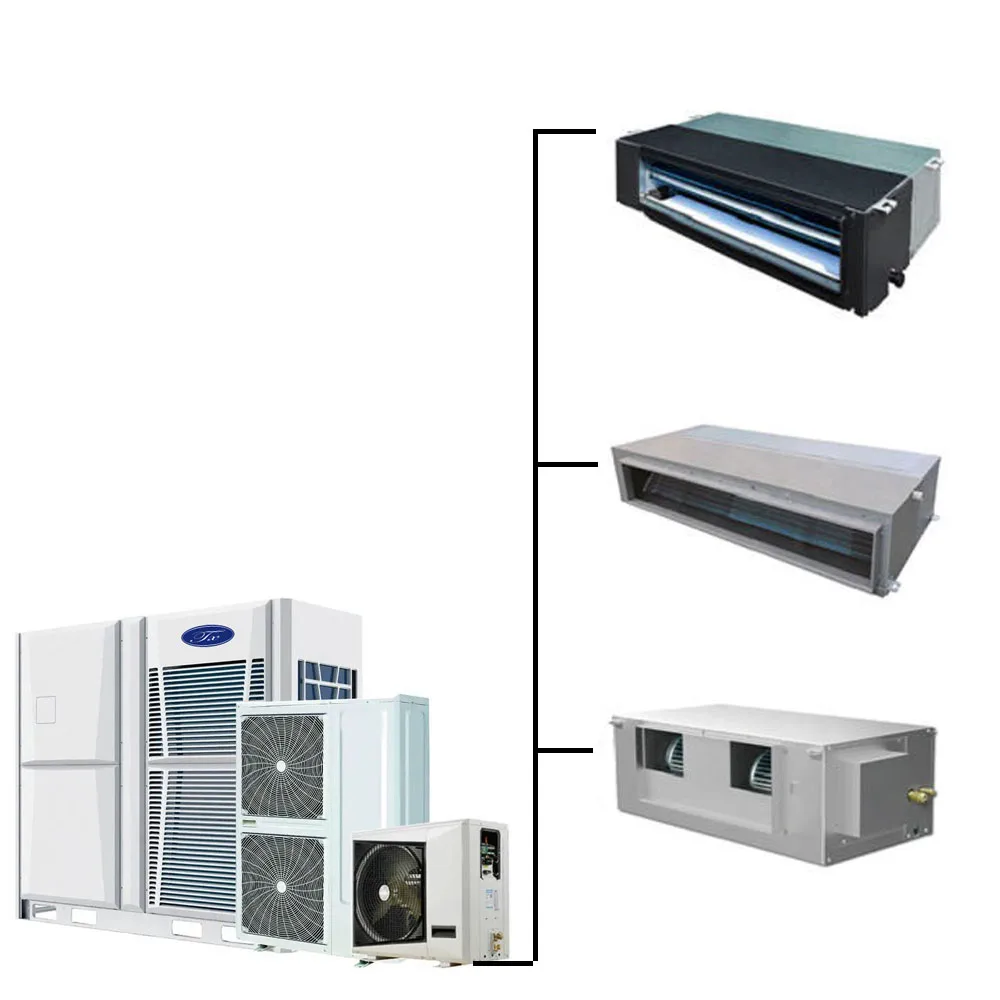 DC Inverter Sistema VRF Pompa di calore Aria condizionata centralizzata Multi-Split VRF Condizionatore d'aria Casa Villa Ristorante Hotel