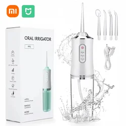 XIAOMI Pulse Dental Irrigator Intelligence USB Rechargeable Electric Powerful Multiple Mode Water Flosser Durable Teeth Cleaners