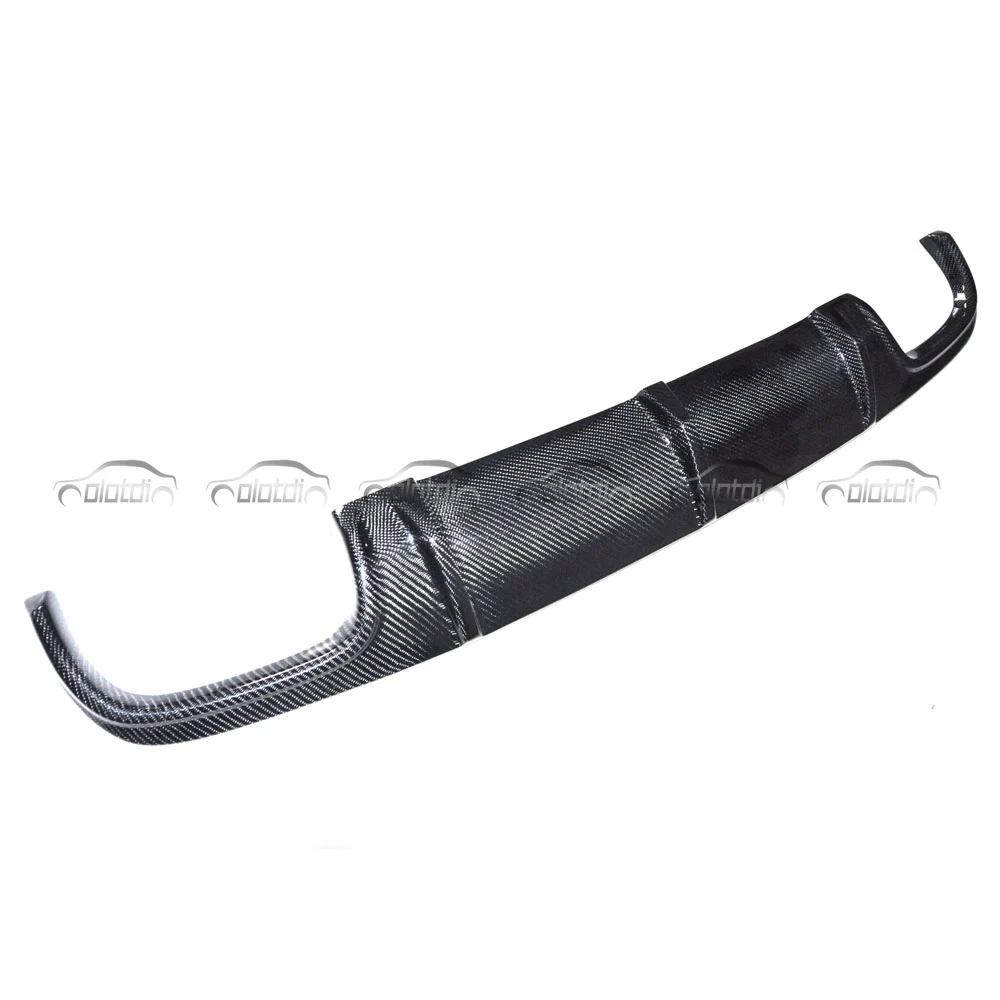 For Mercedes Benz W209 CLK Rear Bumper Lip Diffuser with Carbon Fiber Fins Spoiler Winglet Splitter New Car Tuning Product 2