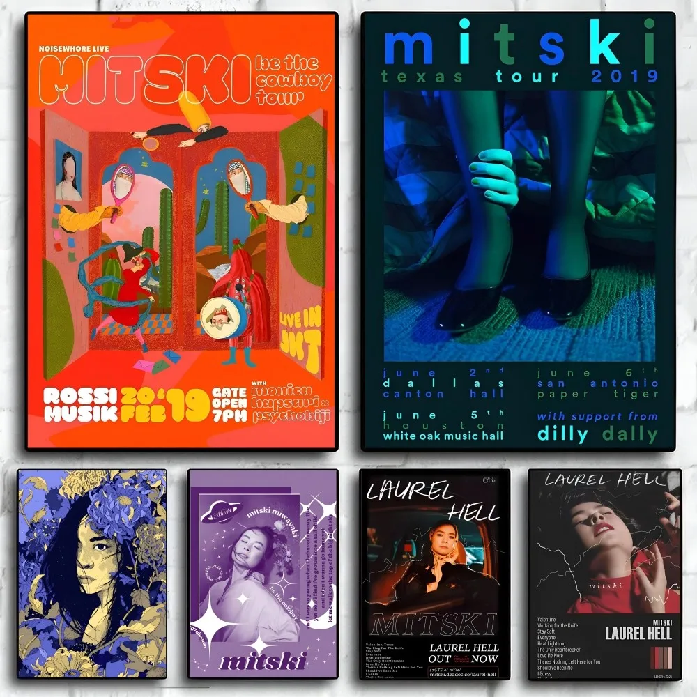 

M-Mitski T-Tour Poster Paper Print Home Living Room Bedroom Entrance Bar Restaurant Cafe Art Painting Decoration