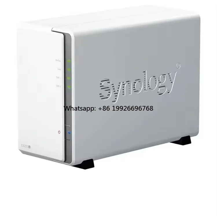 

New Ds223j Quad Core1.4 GHz DDR4 512MB Private Cloud NAS Server 2 Bay DiskStation Networking Storage
