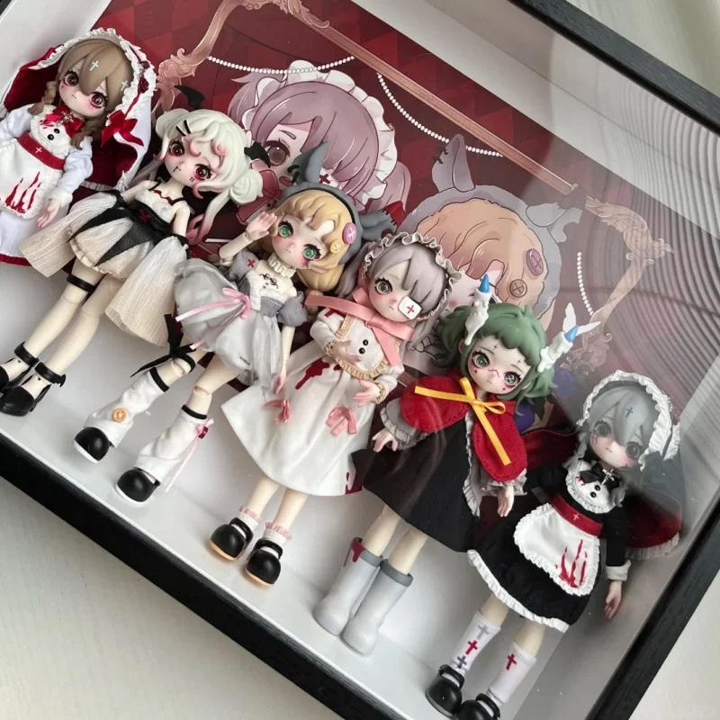 Nuevo auténtico juguete móvil Nyssaa Bjd serie Nightmare estatuilla de moda caja ciega de 12 puntos regalo Kawaii adorno de Festival para niña