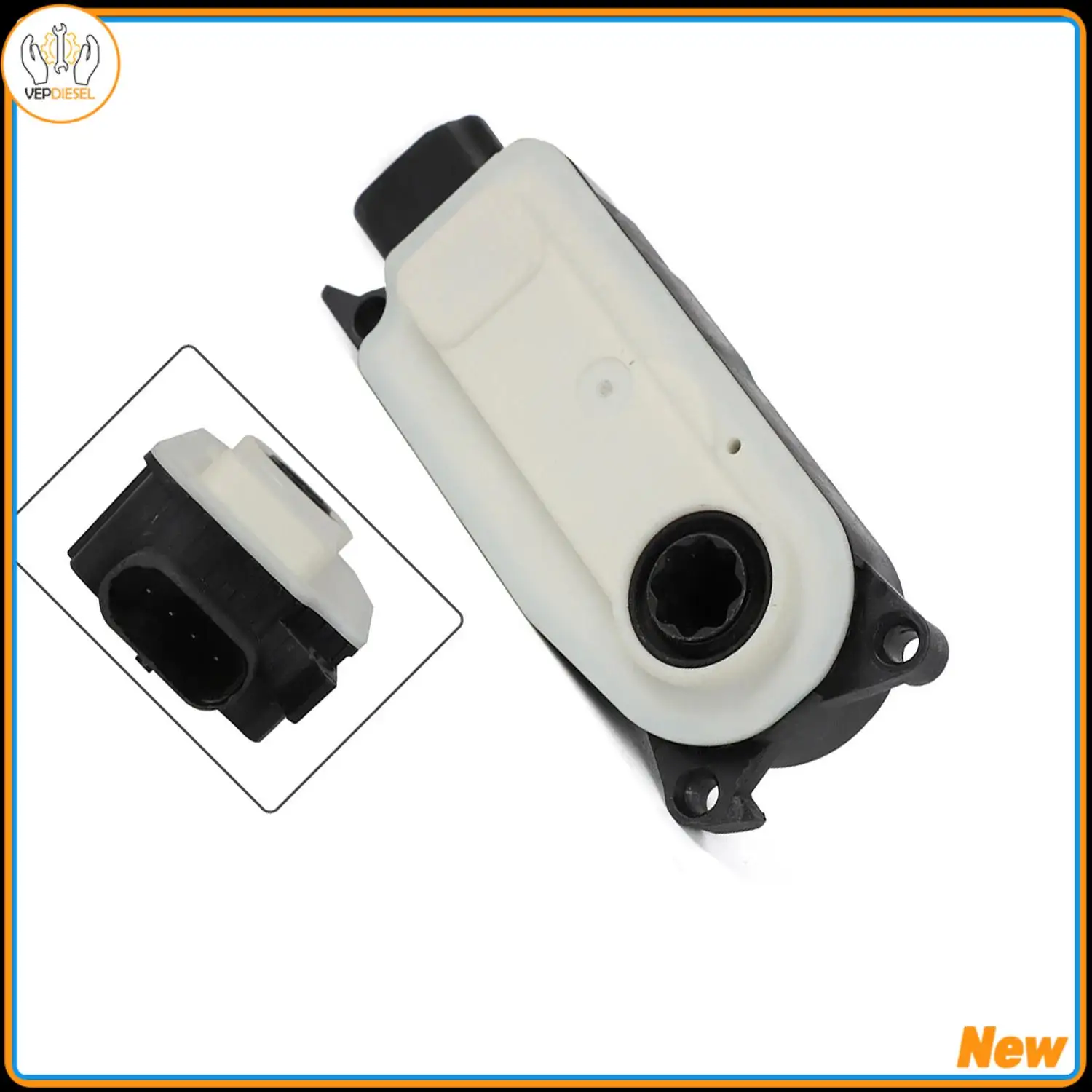 Shutter Actuator Motor Smart BLDC Stepper Actuator 5877R1006 5877R1007 For Jeep Cherokee Dodge Ram 1500 Ford Bronco Escape