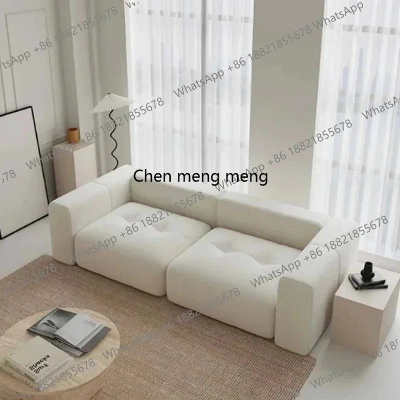 M183 Sleeping European Cheap Sofas Simple White Fillers Lounge Living Room Sofa Lazy Nordic Divani Da Soggiorno Bedroom