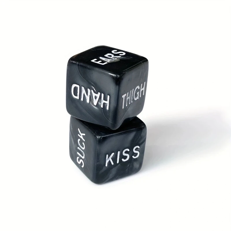 1 par novo mini novidade mordaça diversão dados romance amor humor jogos adultos gags piadas práticas craps tubo para casais presentes