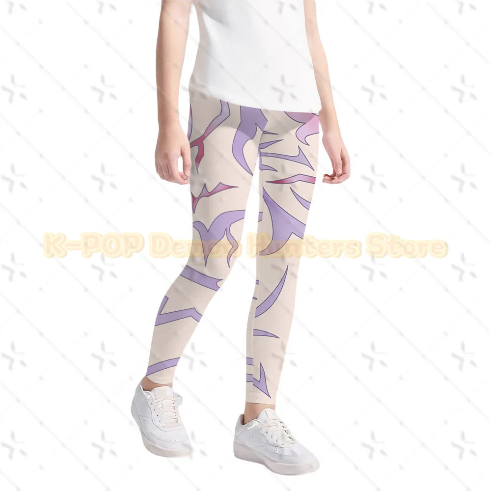 

New KPop Demon Hunter Rumi Jinu Cosplay Tattoo Shirt Devil Top Underwear Outfit Halloween Costume For Kids Adults Men Women