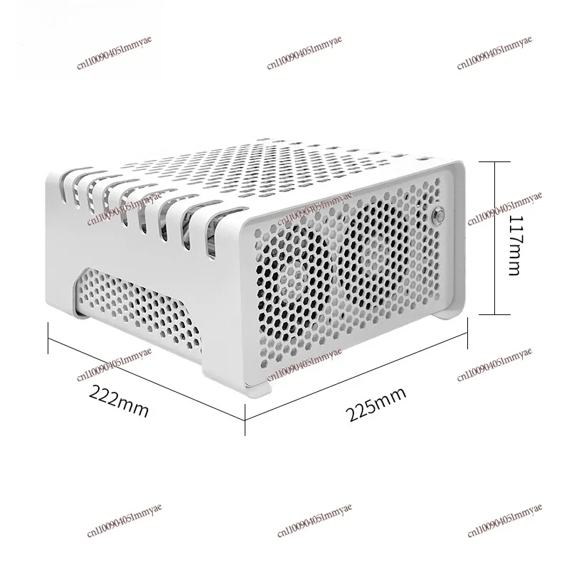 Computer Case Desktop ITX Small Chassis, Living Room Mini Horizontal Chassis Creative Shell Q3 Chassis