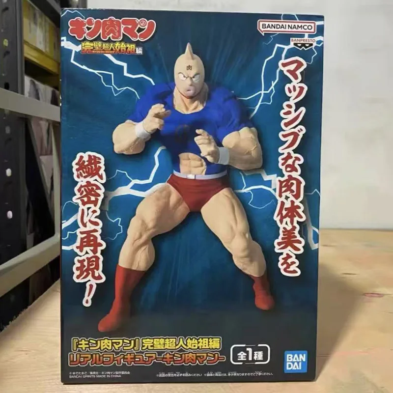 BANDAI NAMCO BANPRESTO в наличии, оригинальная фигурка Kinnikuman Perfect Origin Arc Kinniku Suguru, модель ПВХ, 21 см, игрушка в подарок