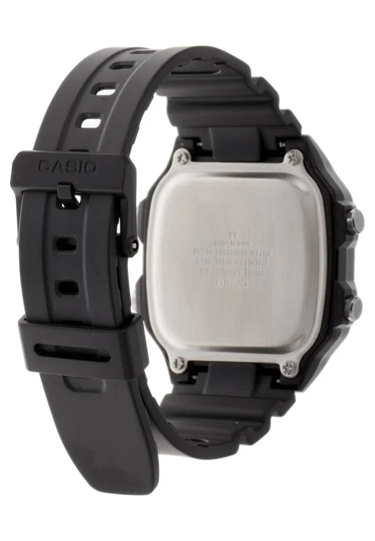 Casio ae-1200wh-1av youth men's watch black digital. 100 meters.