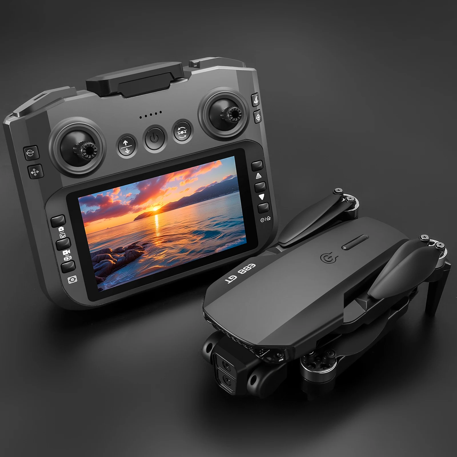 

2026 Новый оригинальный E88GT Дрон 8K GPS Профессиональная HD аэрофотосъемка Двойная камера Складной пульт дистанционного управления Самолет Квадрокоптер