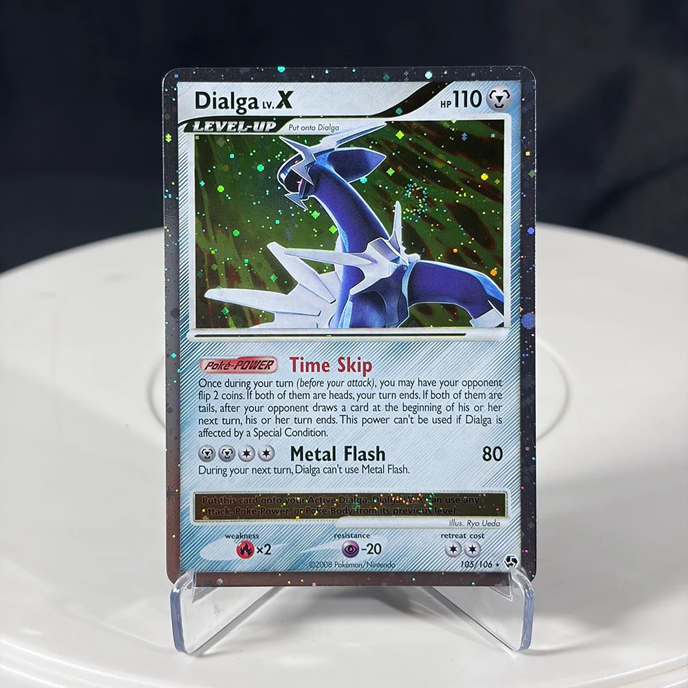 PTCG Proxy-Karten EX-Serie Rayquaza Gold Star Charizard Gengar Pikachu Hobbys Sammlerstücke Spielesammlung Anime-Karten
