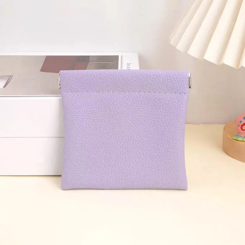 Monedero de cuero PU con cierre automático, pasaporte, licencia de conducir, soporte para documentos, Cable de datos, bolsa de cosméticos, almacenamiento de lápiz labial, 1/3 Uds.