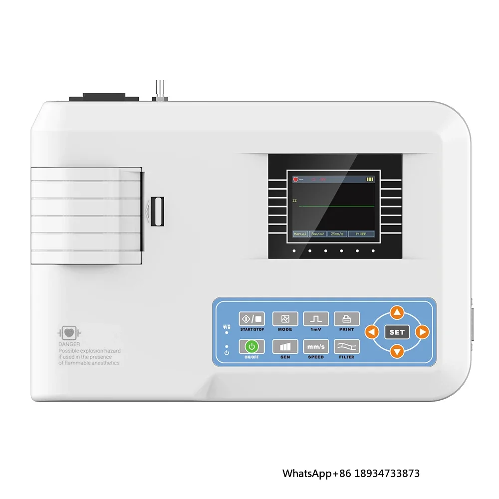 CONTEC ECG100G Digital Single Channel ECG EKG Machine hospital medical supplies