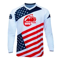 2024 Racing jersey For man's Long sleeve Motocross T-shirt SportWear Bike Enduro Motorcycle DH Moto Mountain MTB Downhill BMX